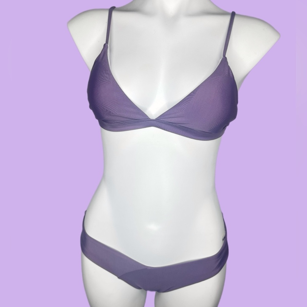 Lavender 2 Piece Cutesy Bikini Size Small